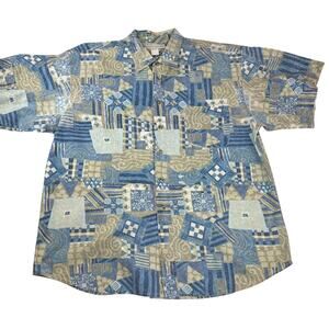 Vintage Marc Daniels Hawaiian Camp Shirt